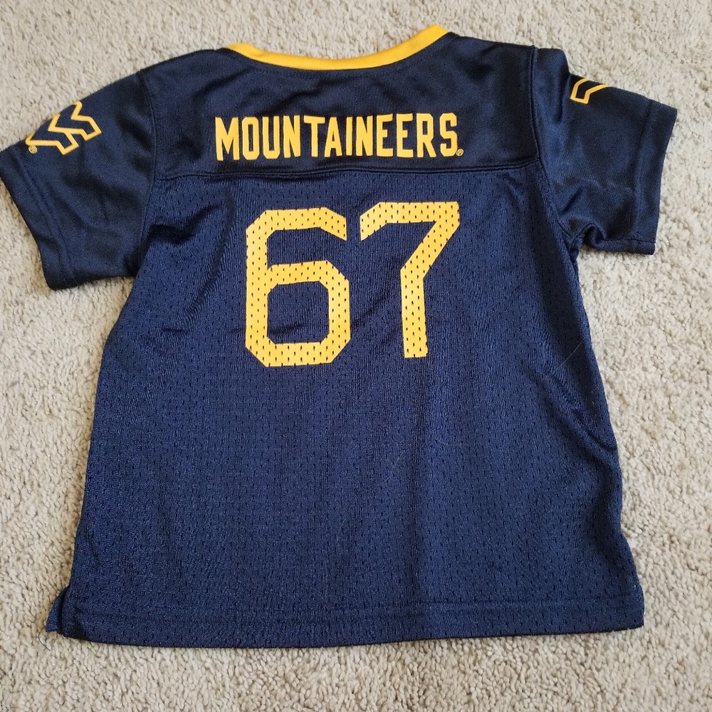 Toddler WVU jersey